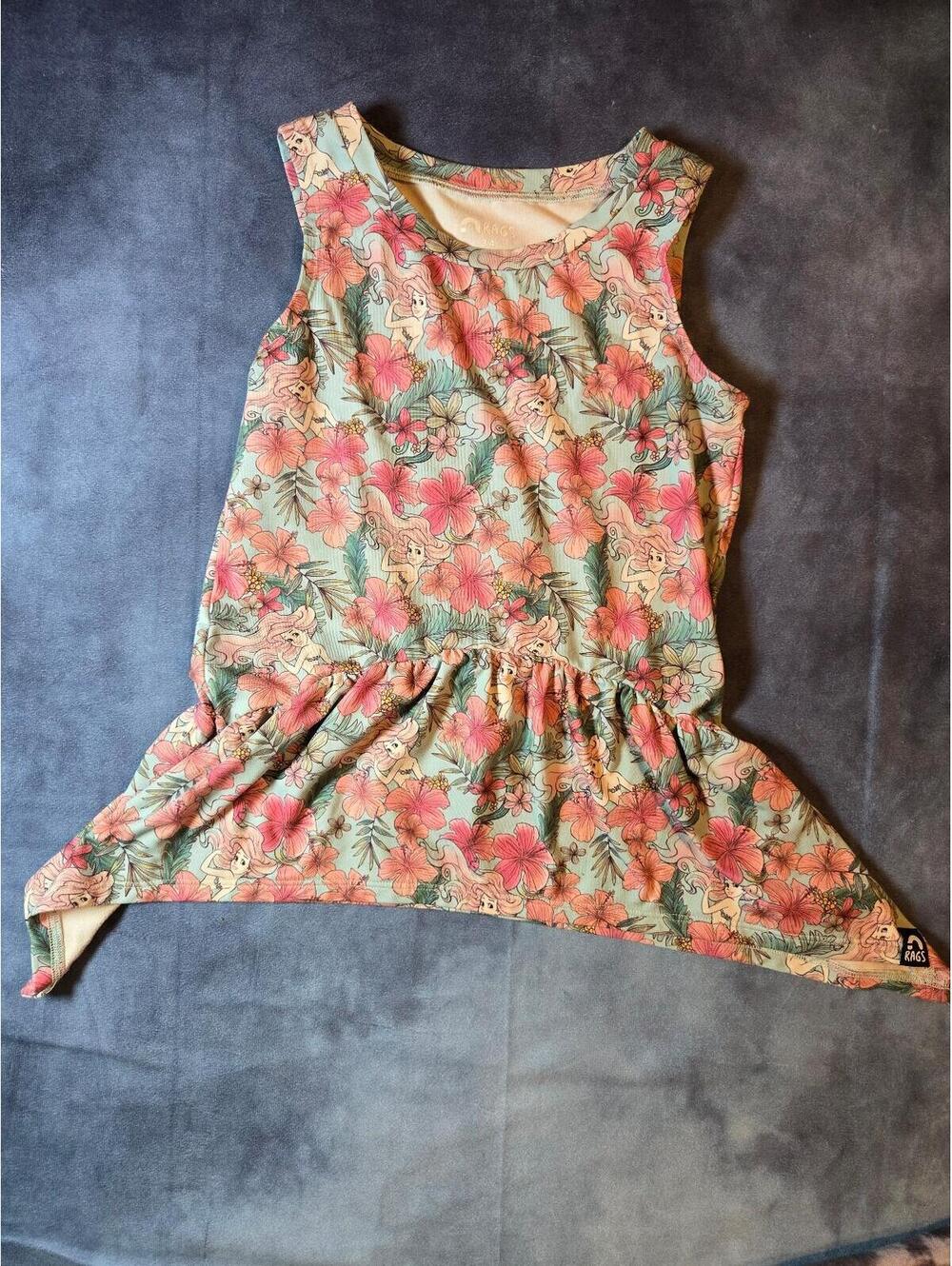 Rags to Raches Disney Ariel tank top